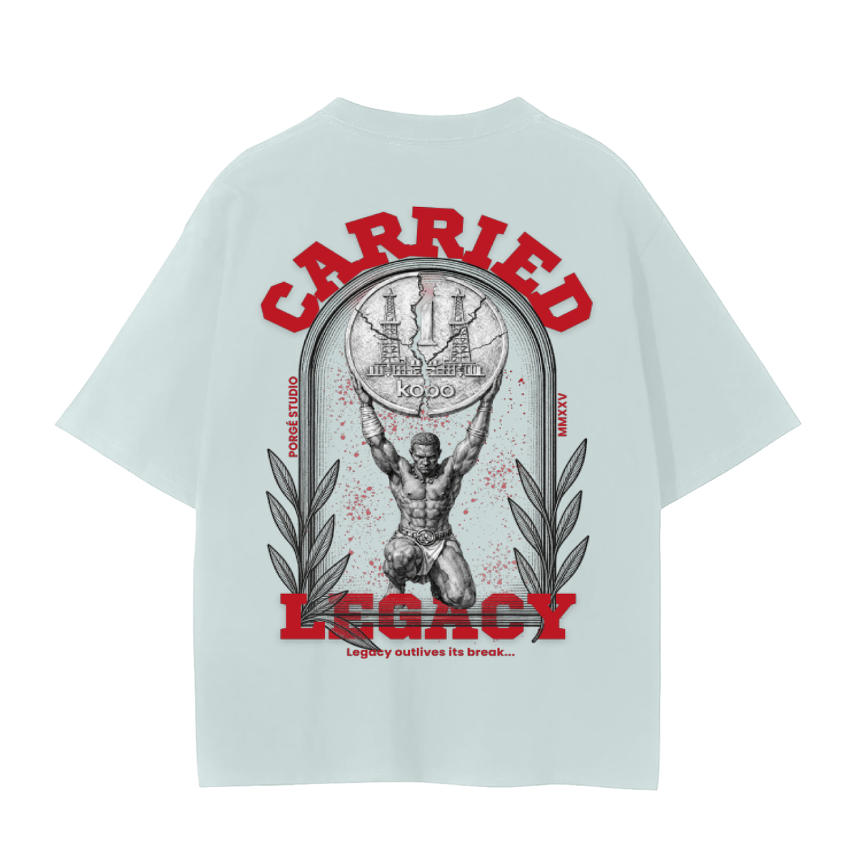 "Carried Legacy" Streetwear Unisex Tee