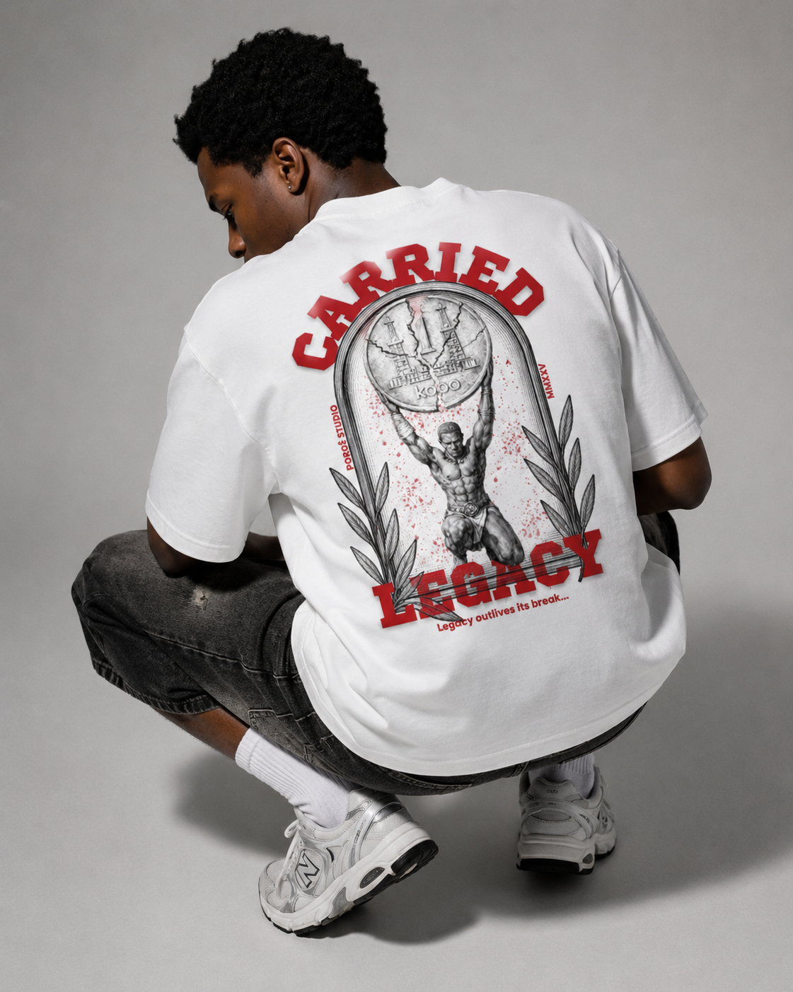 "Carried Legacy" Streetwear Unisex Tee