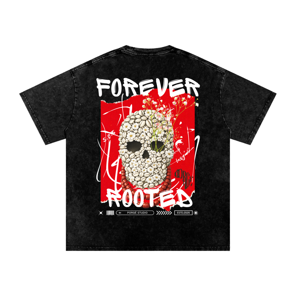 Forever Rooted Oversized Cotton T-Shirt