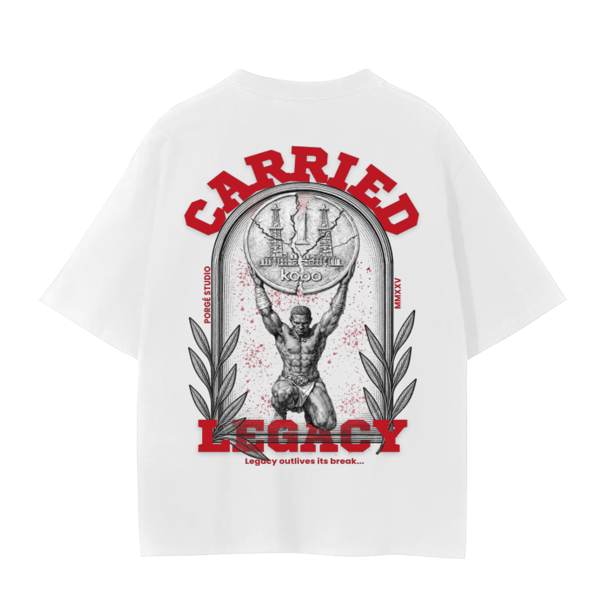 "Carried Legacy" Streetwear Unisex Tee