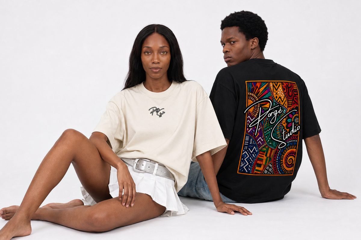 "Heritage Mosaic" Heavyweight Tee