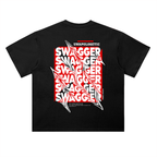 "Unapologetic Swagger" Heavyweight Graphic Tee (Black)