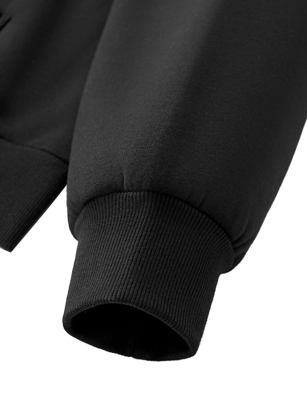Heavyweight Cropped Full-Zip Streetwear Hoodie