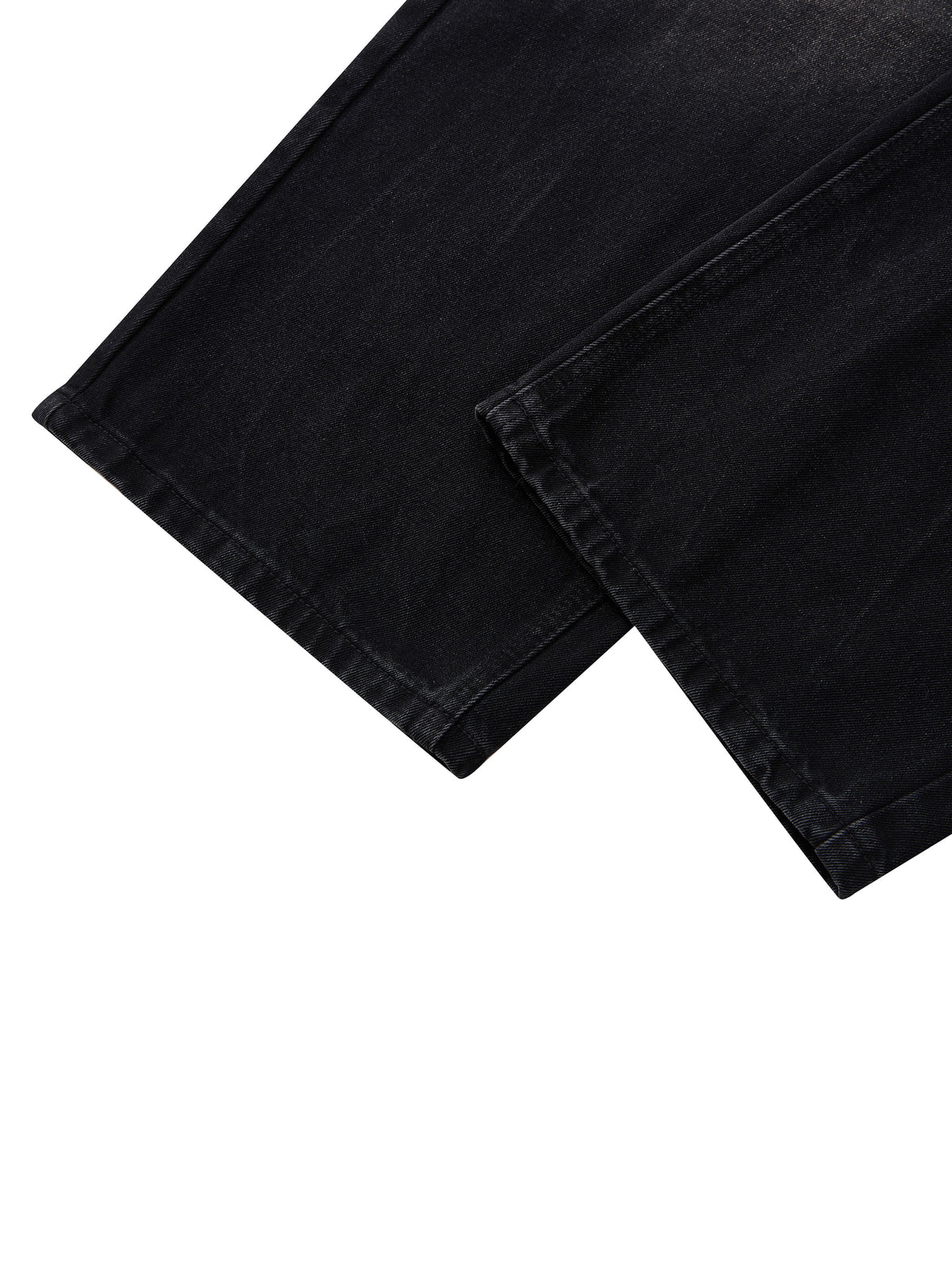 Men's Vintage Wash Wide Leg Jeans