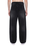Men's Vintage Wash Wide Leg Jeans